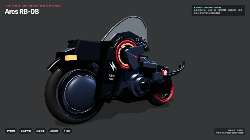 Ares RB-08 摩托车缩略图